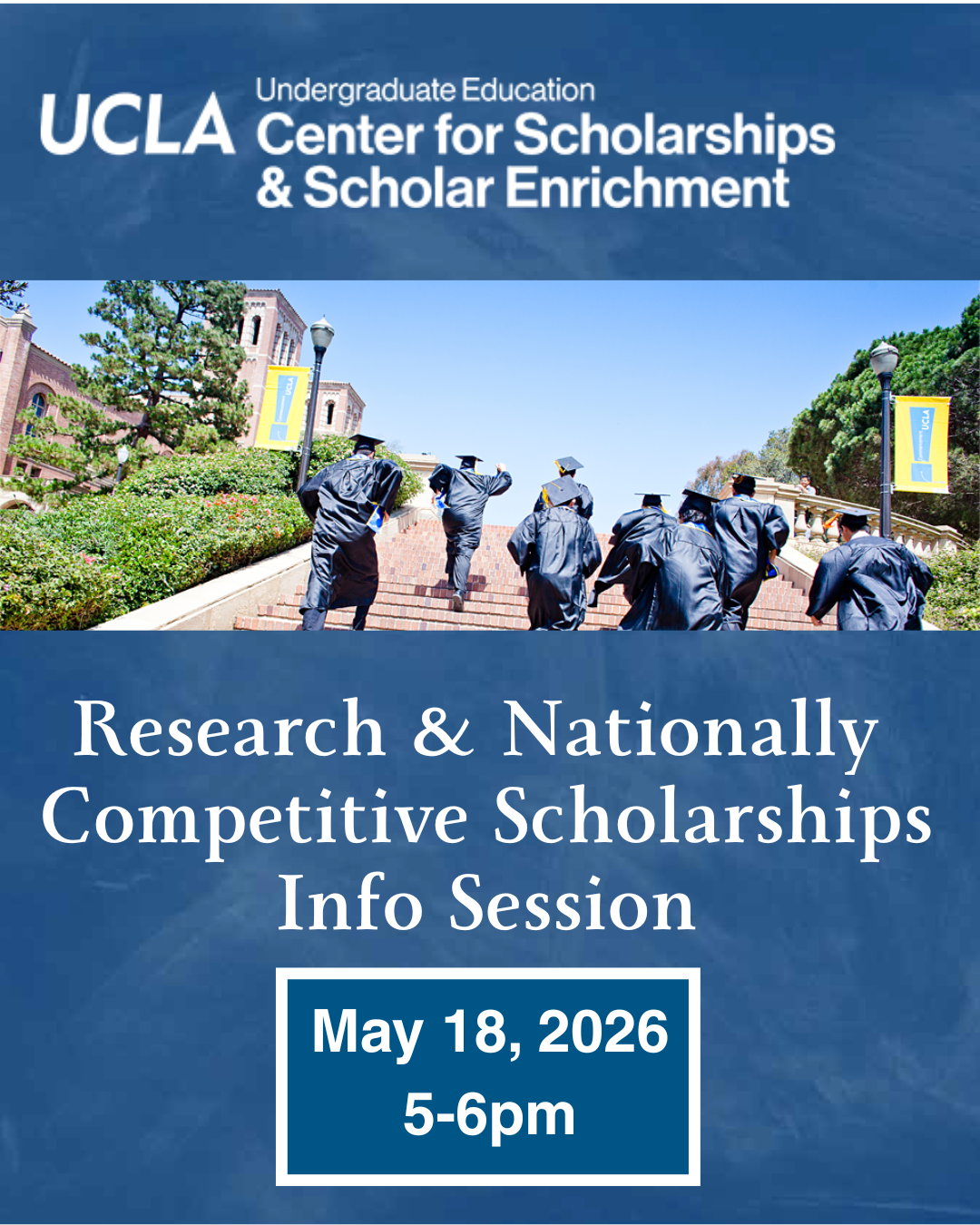 RNCS Flyer for May 18, 5pm-6pm.